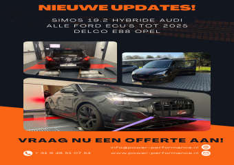 Grote Tuning Update: Audi TFSI-e (Simos 19.2), Ford ECU’s & Opel Delco E88 Ondersteuning!
