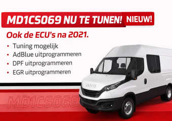 MD1CS069 ECU nu te tunen – ook Iveco Daily na 2021!