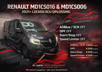 Nieuwe Update: Permanente oplossing voor Locked ECU’s (Renault / Dacia / Nissan / Fiat)